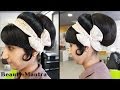 Hairstyle Tutorial Vintage Bun Look