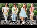 A Week In Spring Style Lookbook | TheCameraLiesBeauty