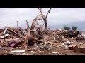 On the ground in Moore, Oklahoma