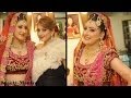 Pink, Orange And Maroon Traditional Bridal Makeup Look