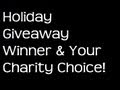 ♦Holiday Giveaway Winners: Smashbox Winner &amp; Your Charity Choice!♦