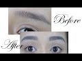 Eyebrow tutorial using NYX Auto Eyebrow Pencil &amp; Revlon Brow Gel | Eyebrow Transformation Routine