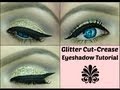 Wearable Gold Glitter Cut-Crease Eyeshadow Tutorial (Cruelty-Free)