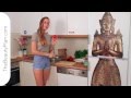 Vegan Stuffed Zucchini Recipe, Raw Vegan or Baked, Low Fat. Eating for beauty