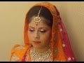 Indian Bridal Makeup - Hot Pink And Orange Look