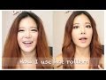 How I use hot rollers! ♥ 심플 웨이브 헤어 튜토리얼 (세팅롤) ♥