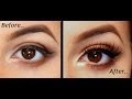 How To: Apply False Eyelashes With Eyeliner