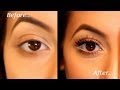 How To: Apply False Eyelashes Without Eyeliner