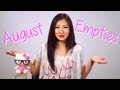 August Favourites &amp; Empties 2013