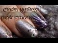 [Einfaches Nail Art #3] Purple Fireworks (mit Essence Tip Painter)