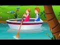 Row Row Row Your Boat Nursery Rhyme with Lyrics - Lullaby Songs for Babies by ChuChuTV