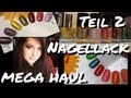 [MEGA Nagellack Haul] Neue Lacke 2013 ☺Teil 2