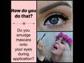 How to apply mascara (no smudging, top &amp; bottom lashes) Makeup tips