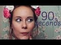 90 Second Makeup Challenge?! | TheCameraLiesBeauty