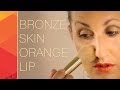 Shahnaz Trending - Orange Lip &amp; Bronze Skin