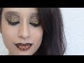 Leopard Print Eyes &amp; Lips Tutorial