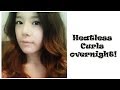 Heatless curls overnight!! 아무런 열기구없이 할수있는 굵은 웨이브!