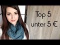 Meine Top 5 unter 5 €