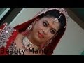 Indian Bridal makeup - Orange, Red And Gold look