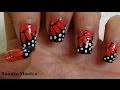 Easy Nail Art - Flowers and Dots