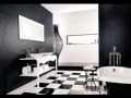 Black and white bathroom decorating ideas