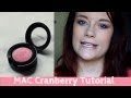 MAC Cranberry Eyeshadow Tutorial | TheCameraLiesBeauty