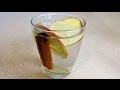 HOW TO MAKE APPLE CINNAMON WATER