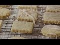 Make Ahead Strawberry Glazed Shortbread Cookies