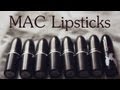 My MAC Lipstick Collection | TheCameraLiesBeauty