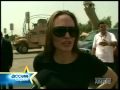 Angelina Jolie visits the troops