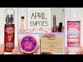 April Empties &amp; Favorites