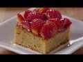 Delicious Strawberry Bar Dessert