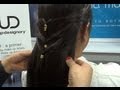 Hair Tutorial - Fishtail With Bands DIY