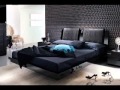 Black bedroom design decorating ideas