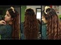 Simple Wedding Hairstyle For Long Hair (Waterfall)