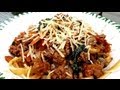 FETTUCCINE WITH MUSHROOM BOLOGNESE