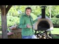 Jamie Oliver shows you how to cook pizza in a wood fired oven