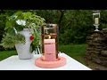 Easy Glowing Copper Candleholder