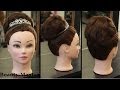 Wedding Hairstyle - Bun For Long and Medium hair