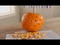 How to Carve a Pumpkin With an Apple Corer