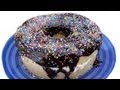 HOW TO MAKE A GIANT DONUT CAKE