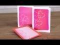 How to Make Homemade Valentine&#039;s Day Cards