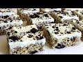 COOKIES &amp; CREAM RICE KRISPIE TREATS