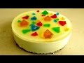 RAINBOW GUMMY DIAMOND CHEESECAKE