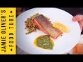 Panfried Crispy Salmon with Salsa Verde | Bart&#039;s Fish Tales