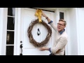 How to Make a Fall Wreath for Your Front Door