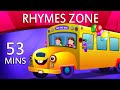 Wheels On The Bus | Popular Nursery Rhymes Collection for Children | ChuChu TV Rhymes Zone